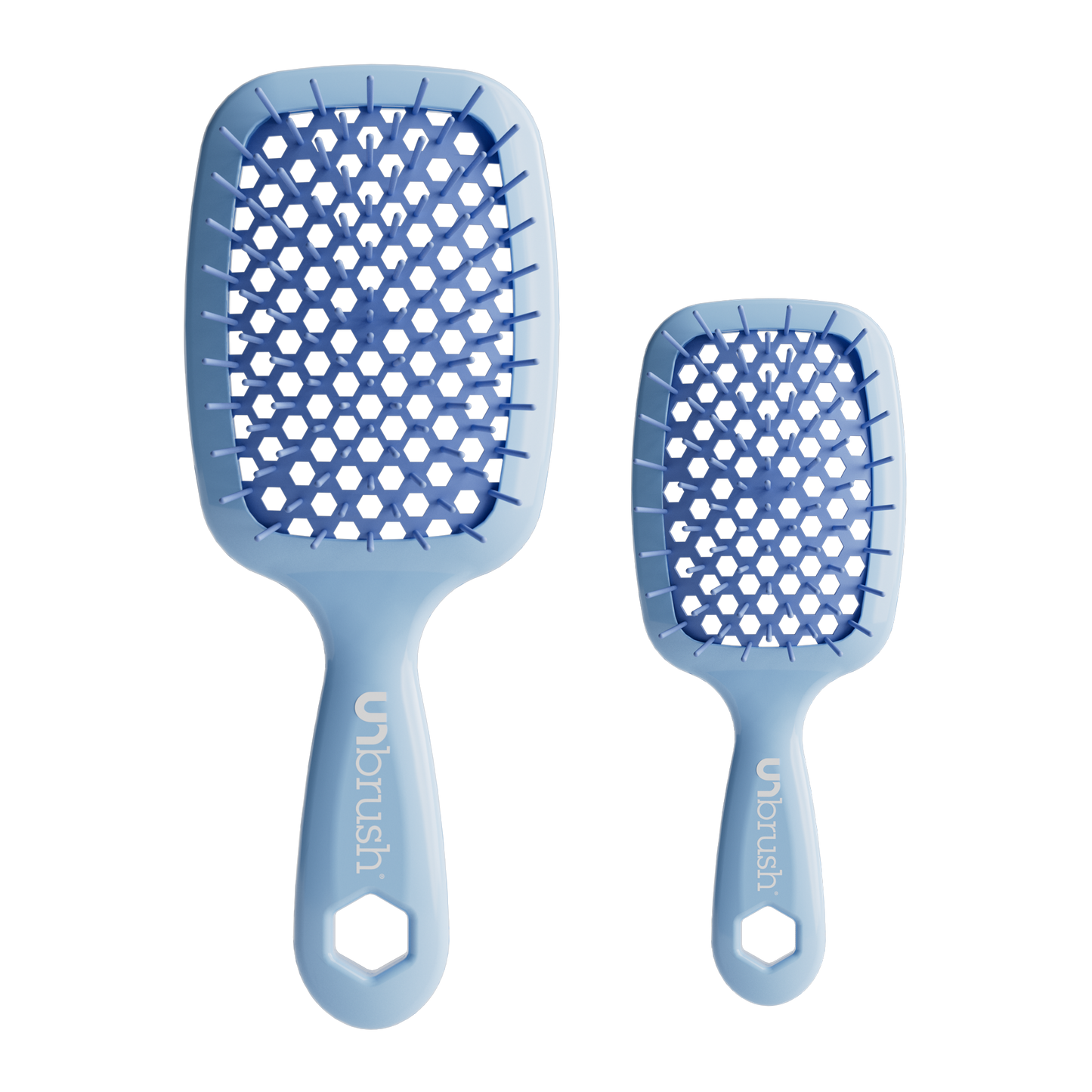 UNbrush Unbrush Pastel Duo Set – Perriwinkle Light Blue