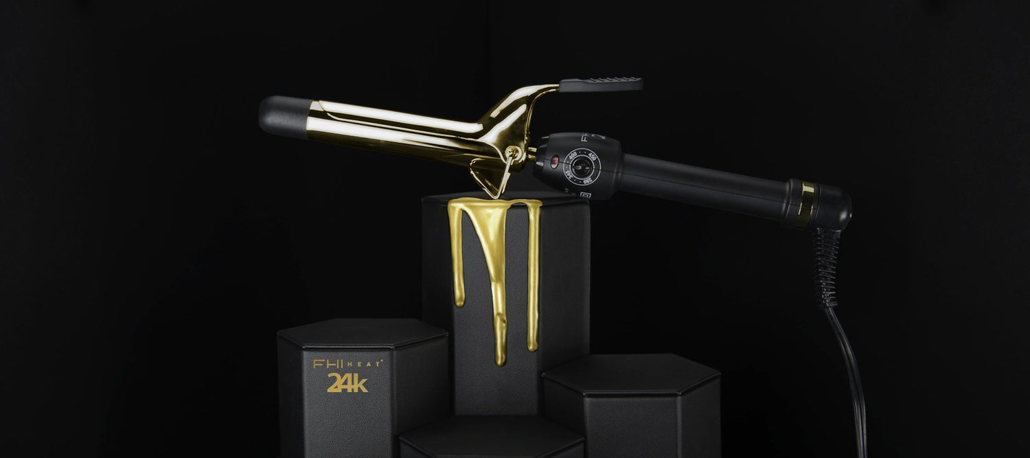 24K Professional Gold Curling Irons