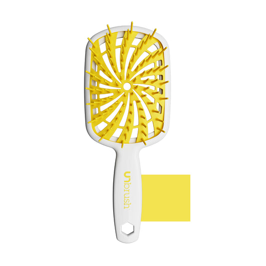 UNbrush Detangling Hair Brush Plus - Lemon Drop