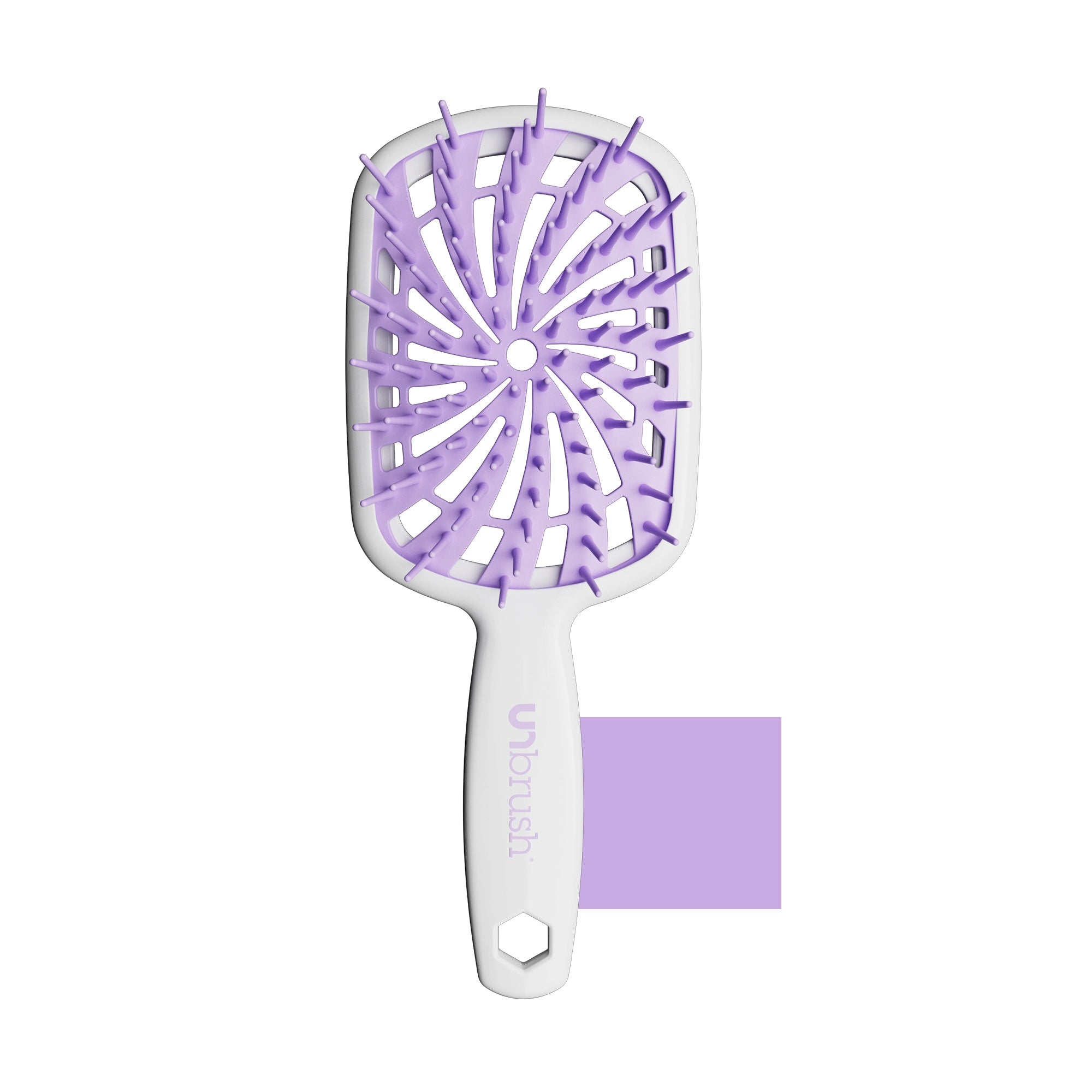 UNbrush Detangling Hair Brush Plus - Sugar Plum