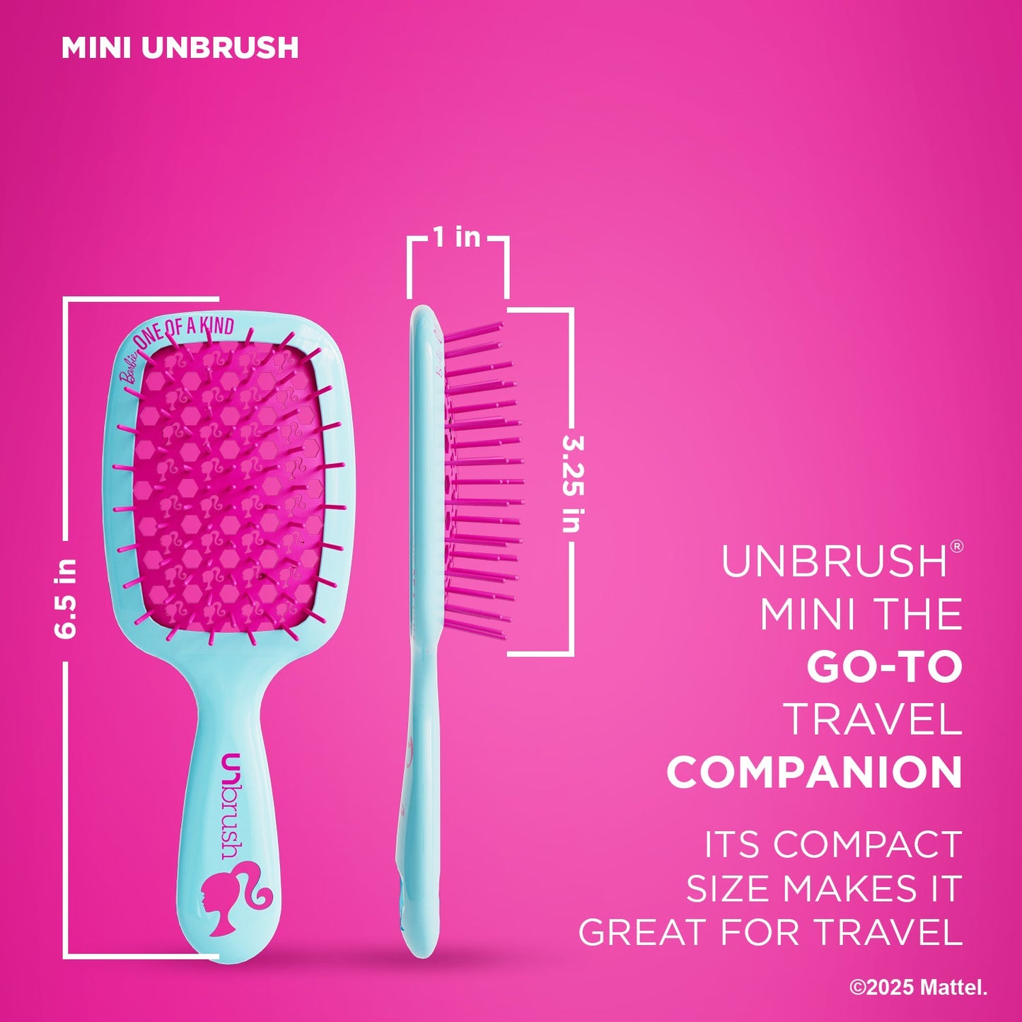 UNbrush Barbie One of a Kind - Detangling Brush