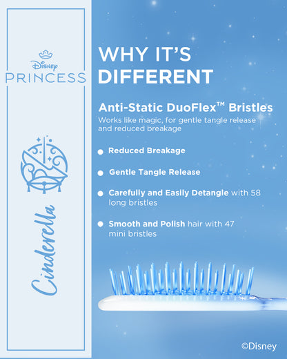 Disney Princess Detangling Brush - Cinderella