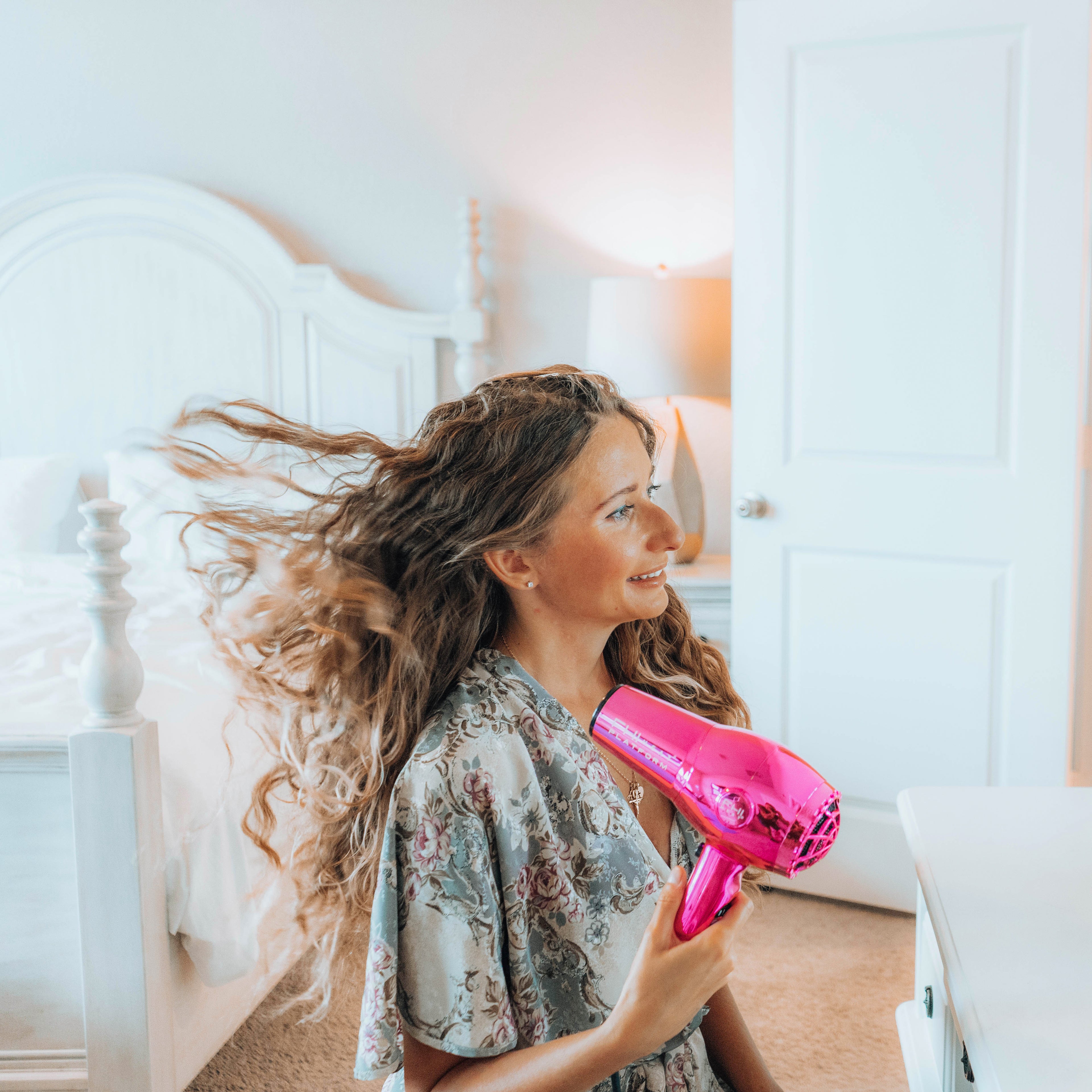 Platform 1900 Nano Lite Pro Hair Dryer: Pink Chrome