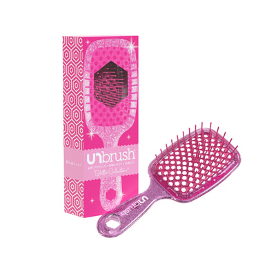 UNbrush Detangling Hair Brush - Rose Quartz