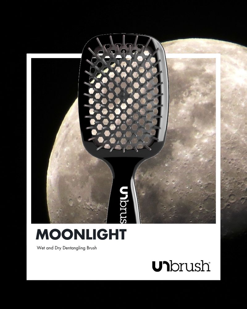 UNbrush Detangling Hair Brush - Moonlight Gray