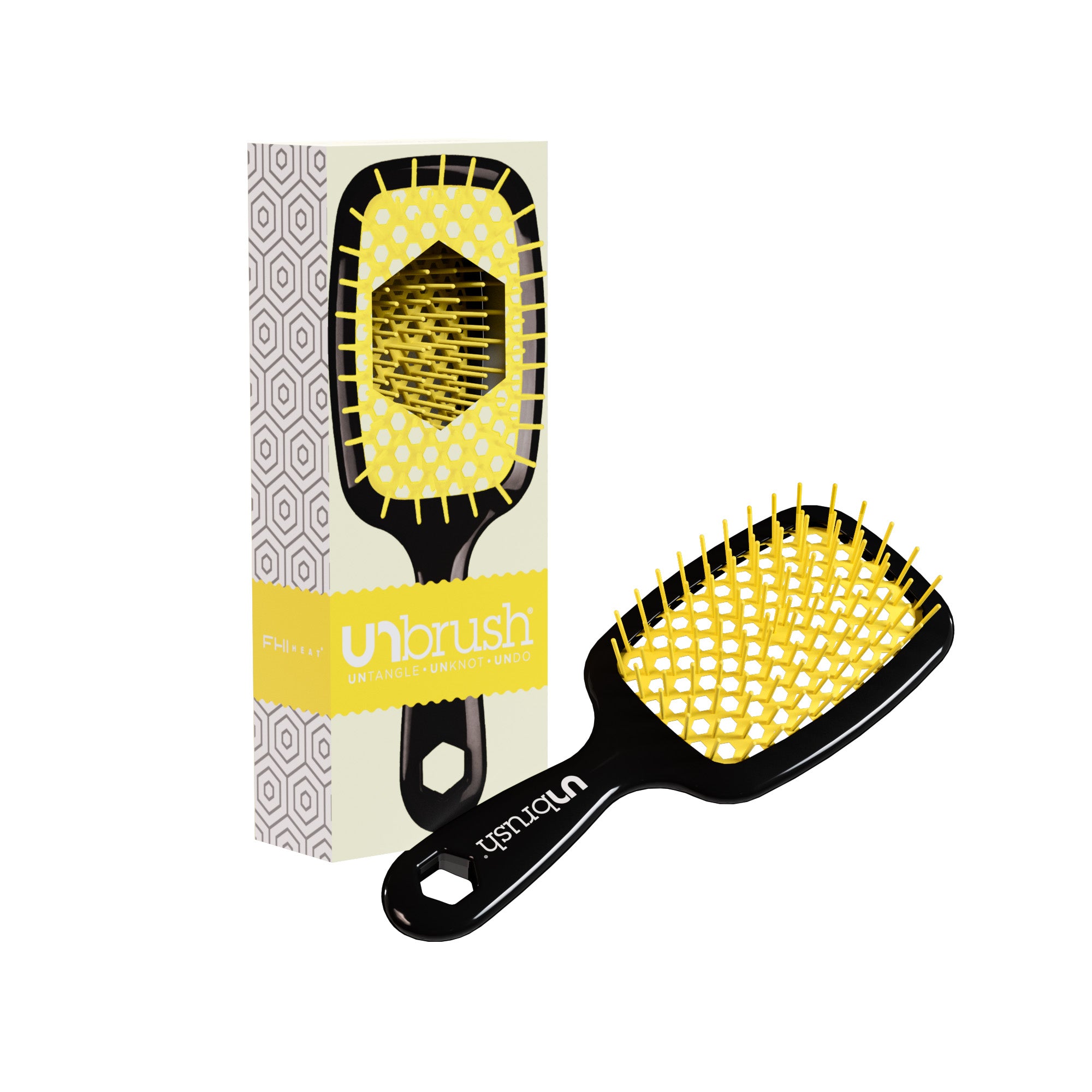 unbrush hair brush sunburst packaging