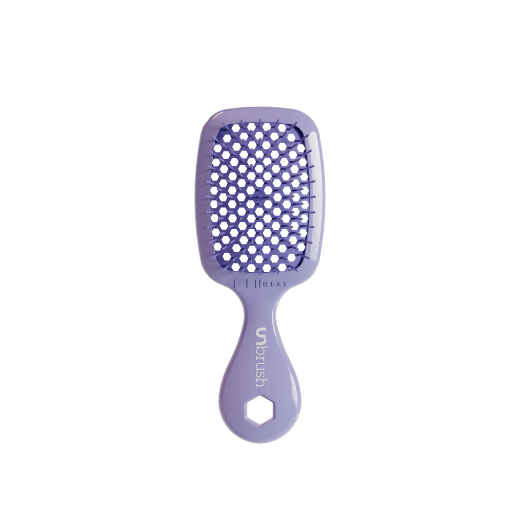 UNbrush Detangling Hair Brush Super Mini - Lilac