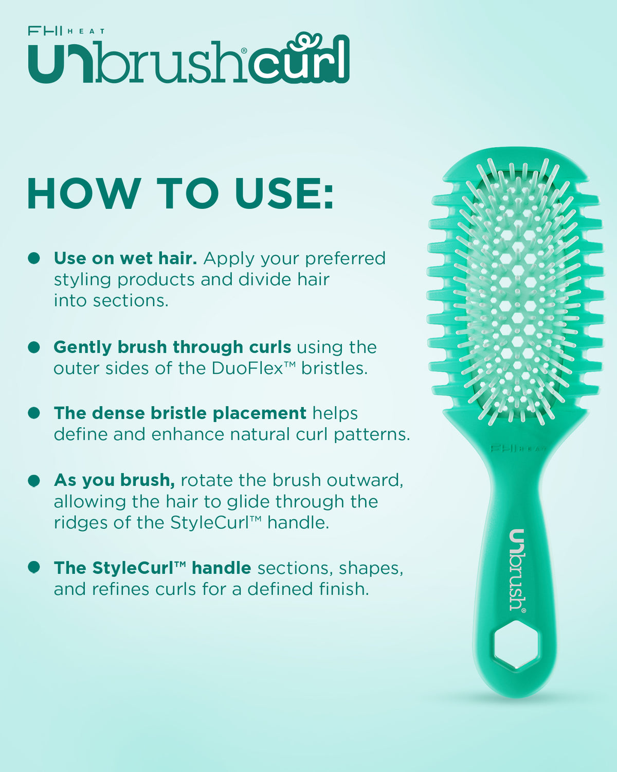 UNbrush® Curl - Morning Mist