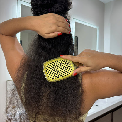 Unbrush Yellow Glitter Model 