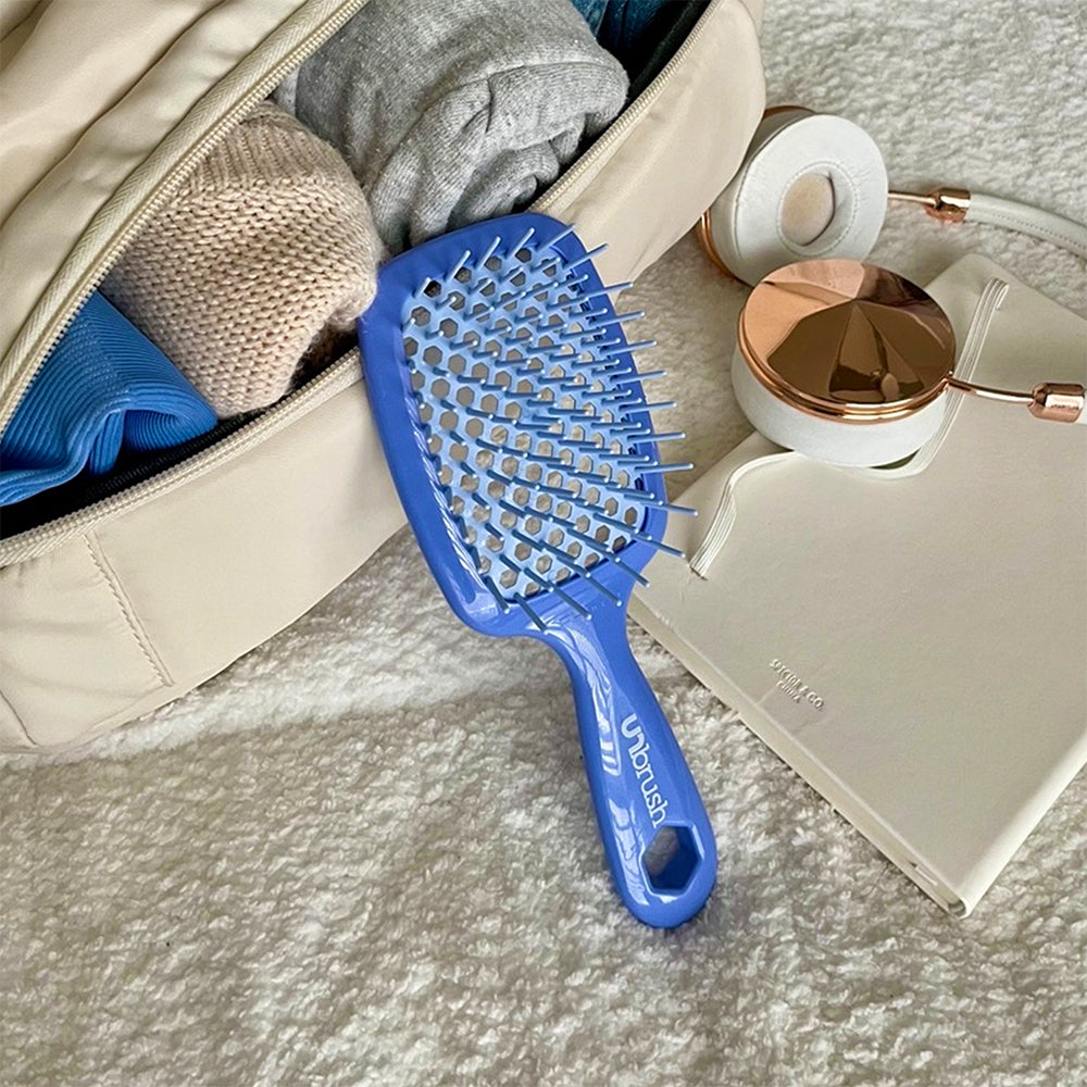 UNbrush Detangling Hair Brush - Iris