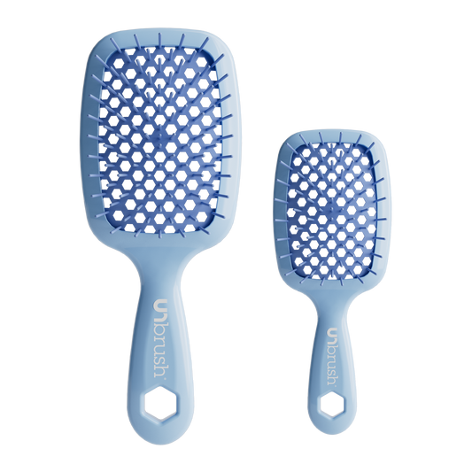 UNbrush  Unbrush Pastel Duo Set – Perriwinkle Light Blue