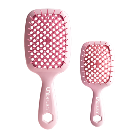 UNbrush Pastel Duo Set – Peony Light Pink