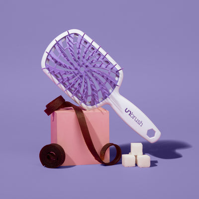 UNbrush Detangling Hair Brush Plus - Sugar Plum