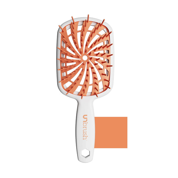 UNbrush Detangling Hair Brush Plus - Orange Sherbet - FHI