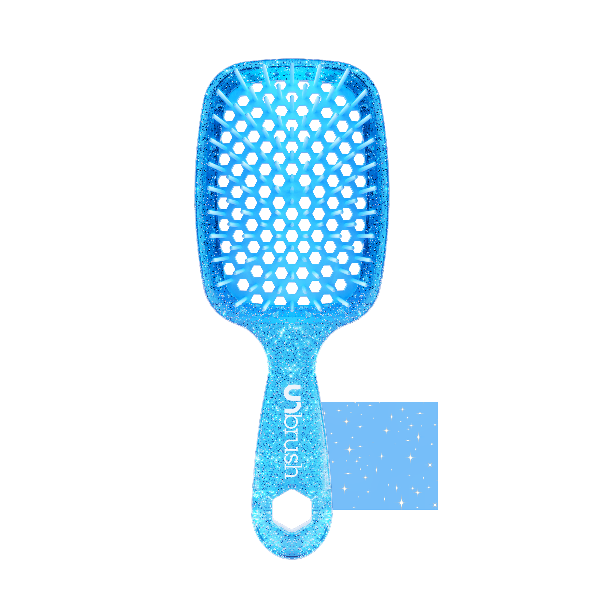 UNbrush Detangling Hair Brush - Sapphire