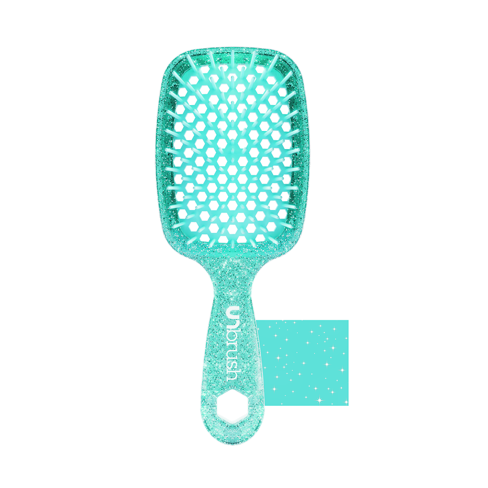 UNbrush Detangling Hair Brush - Turquoise