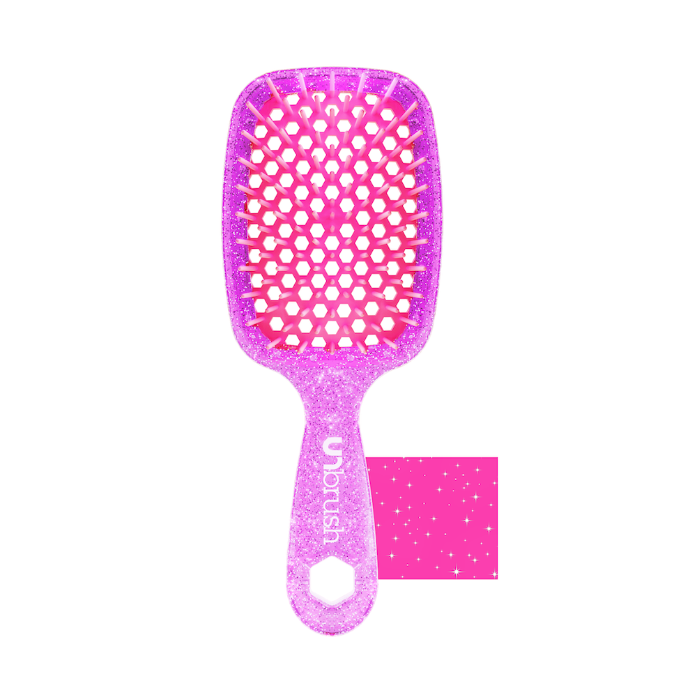 UNbrush Detangling Hair Brush - Rose Quartz