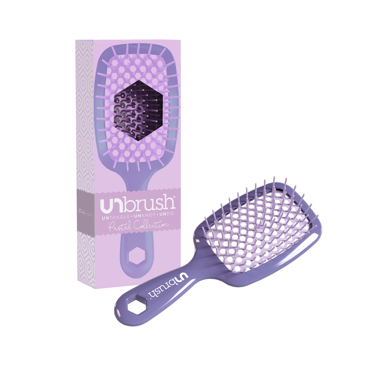 UNbrush Detangling Hair Brush - Lavender