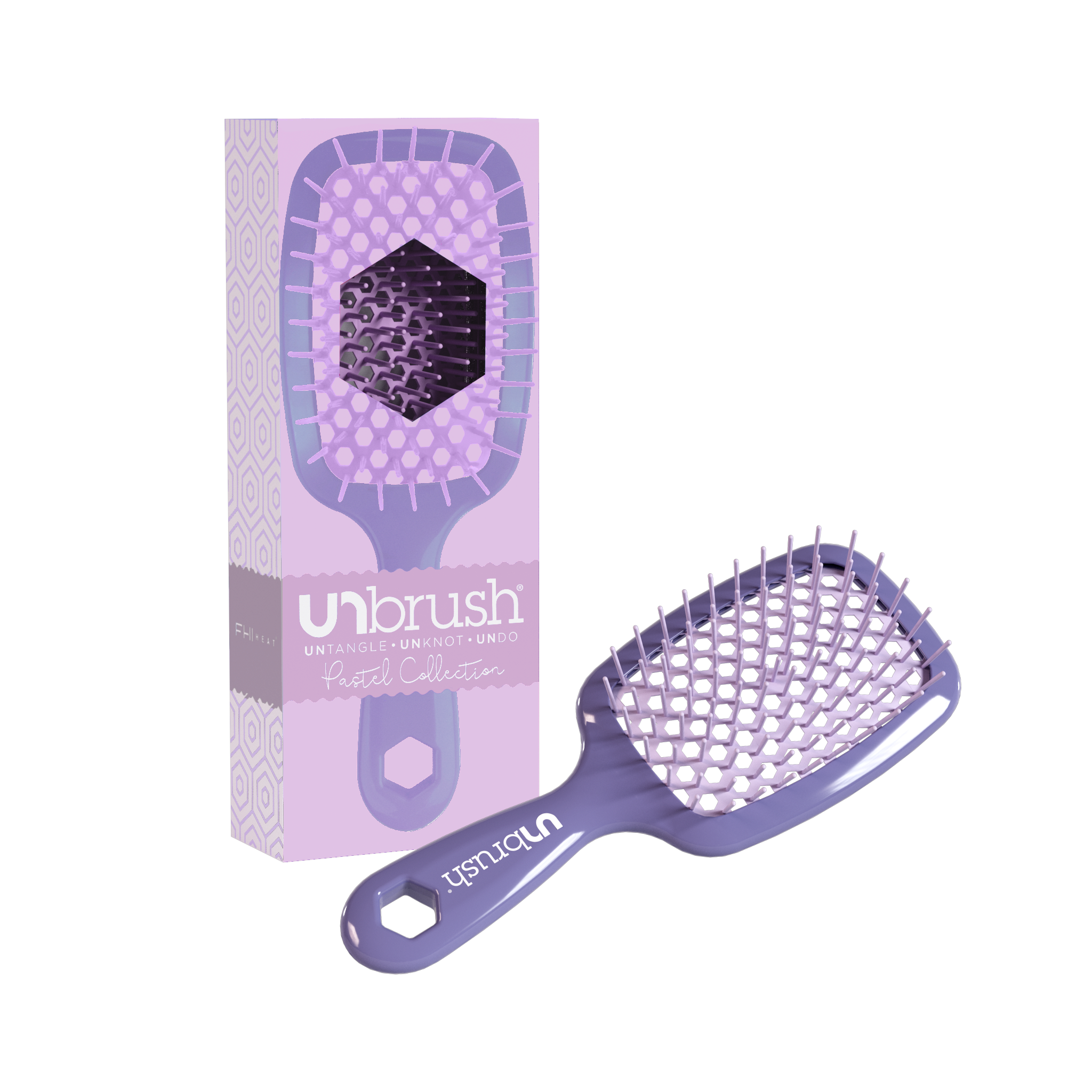 UNbrush Detangling Hair Brush - Lavender