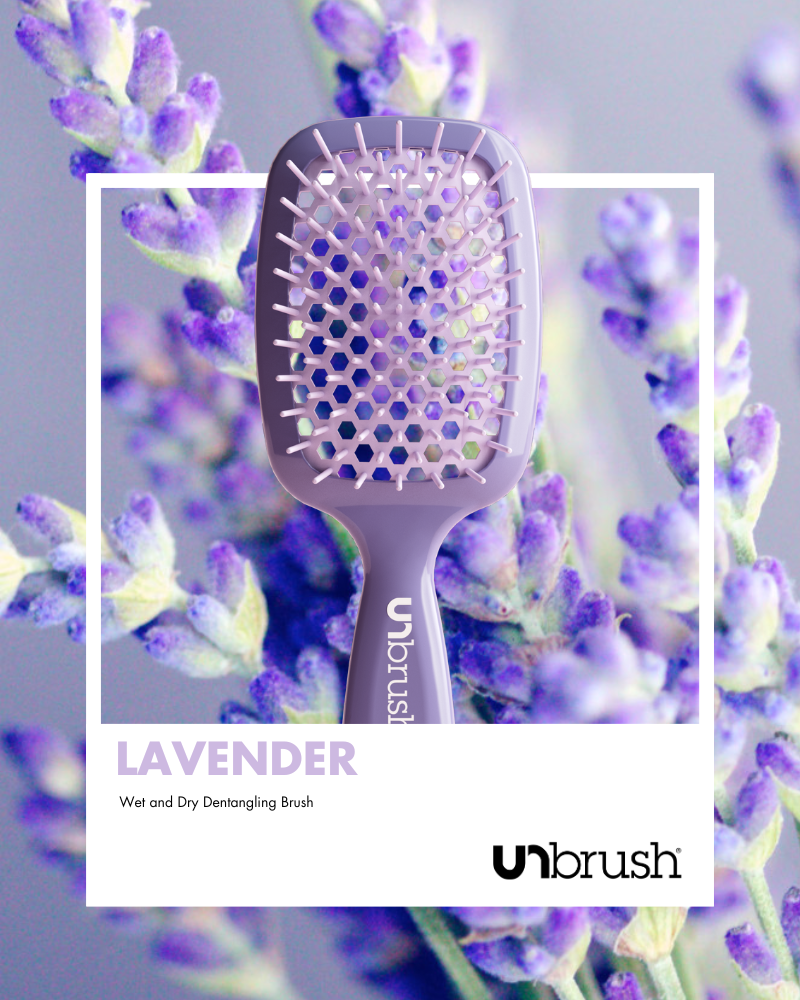 UNbrush Detangling Hair Brush - Lavender