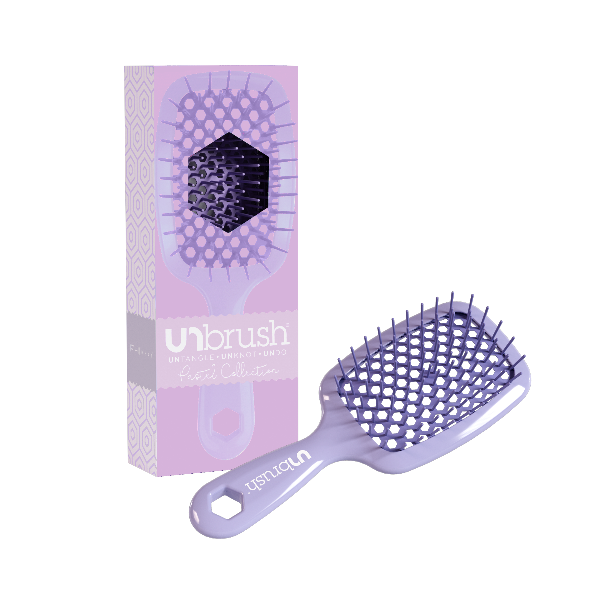 UNbrush Detangling Hair Brush - Lilac