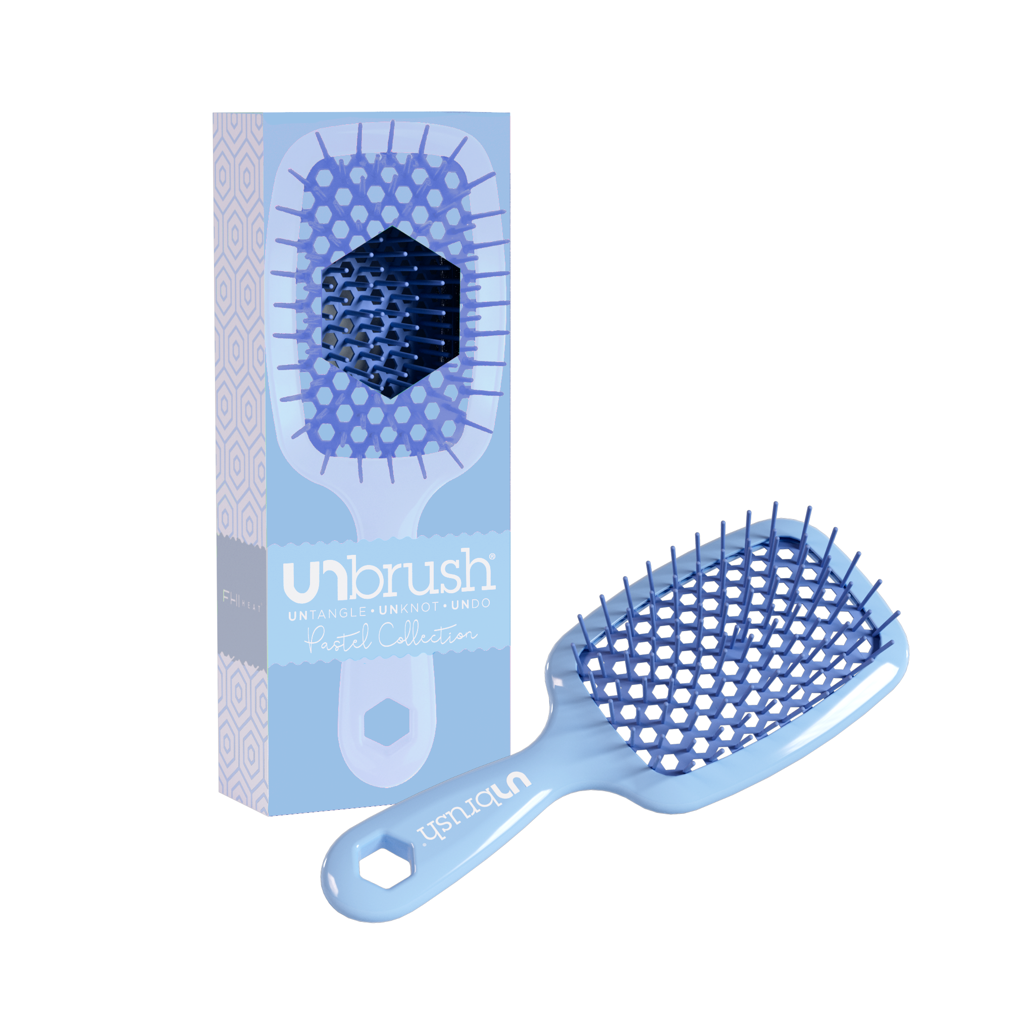UNbrush Detangling Hair Brush - Periwinkle