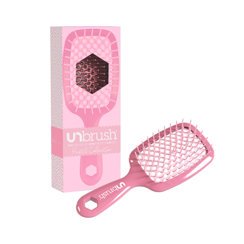 UNbrush Detangling Hair Brush - Rose