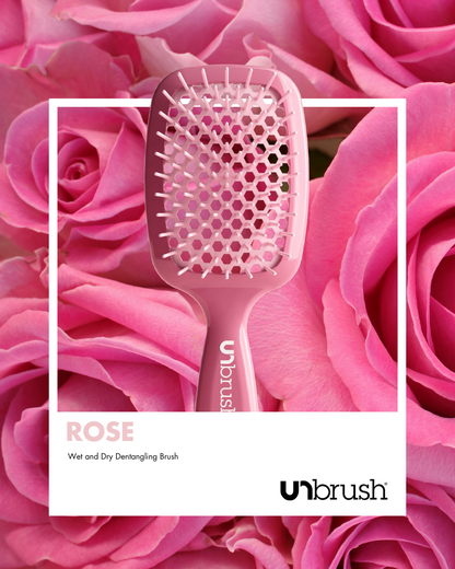 UNbrush Detangling Hair Brush - Rose