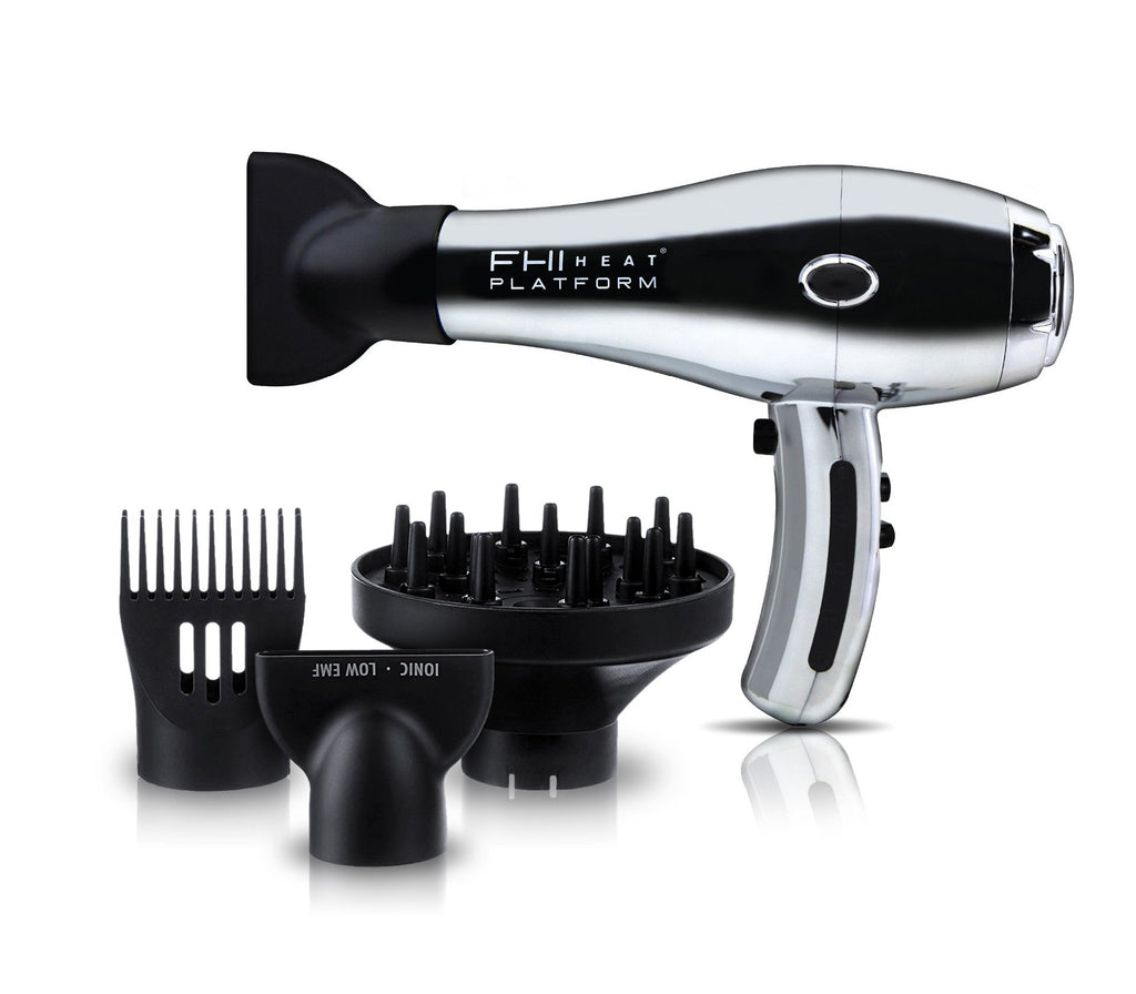 Platform 2000 Salon Pro Hair Dryer: Chrome