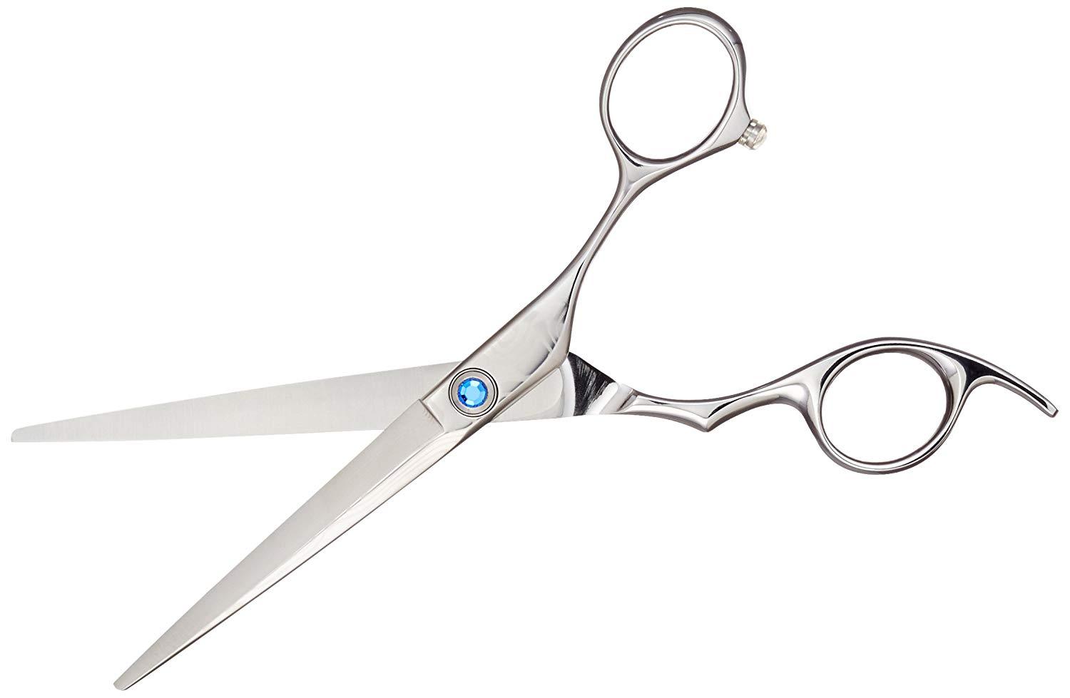 Kore Stone Damascus Steel Blender Shear Scissors - 30 Teeth - FHI Heat Pro