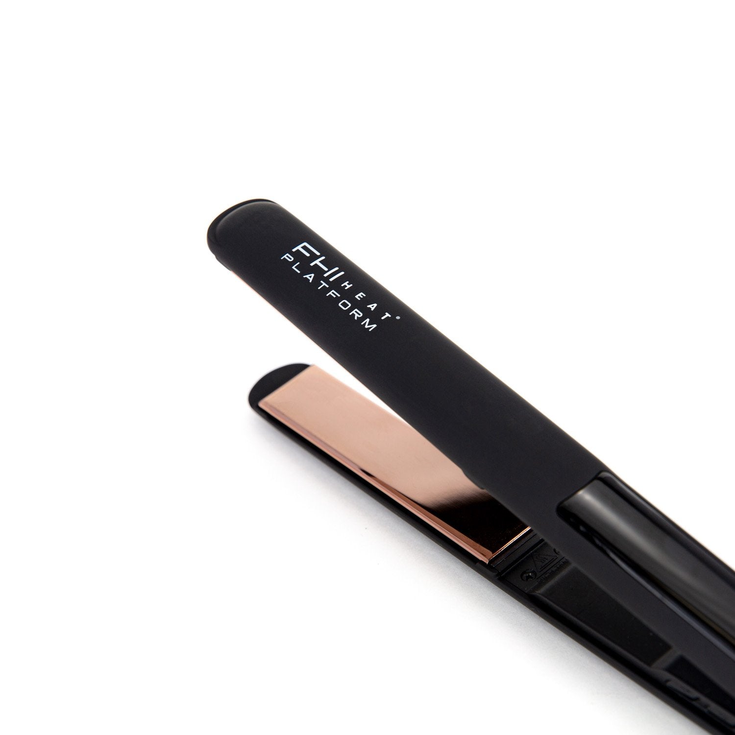 Titanium Flat Iron - Rose Gold - Top View