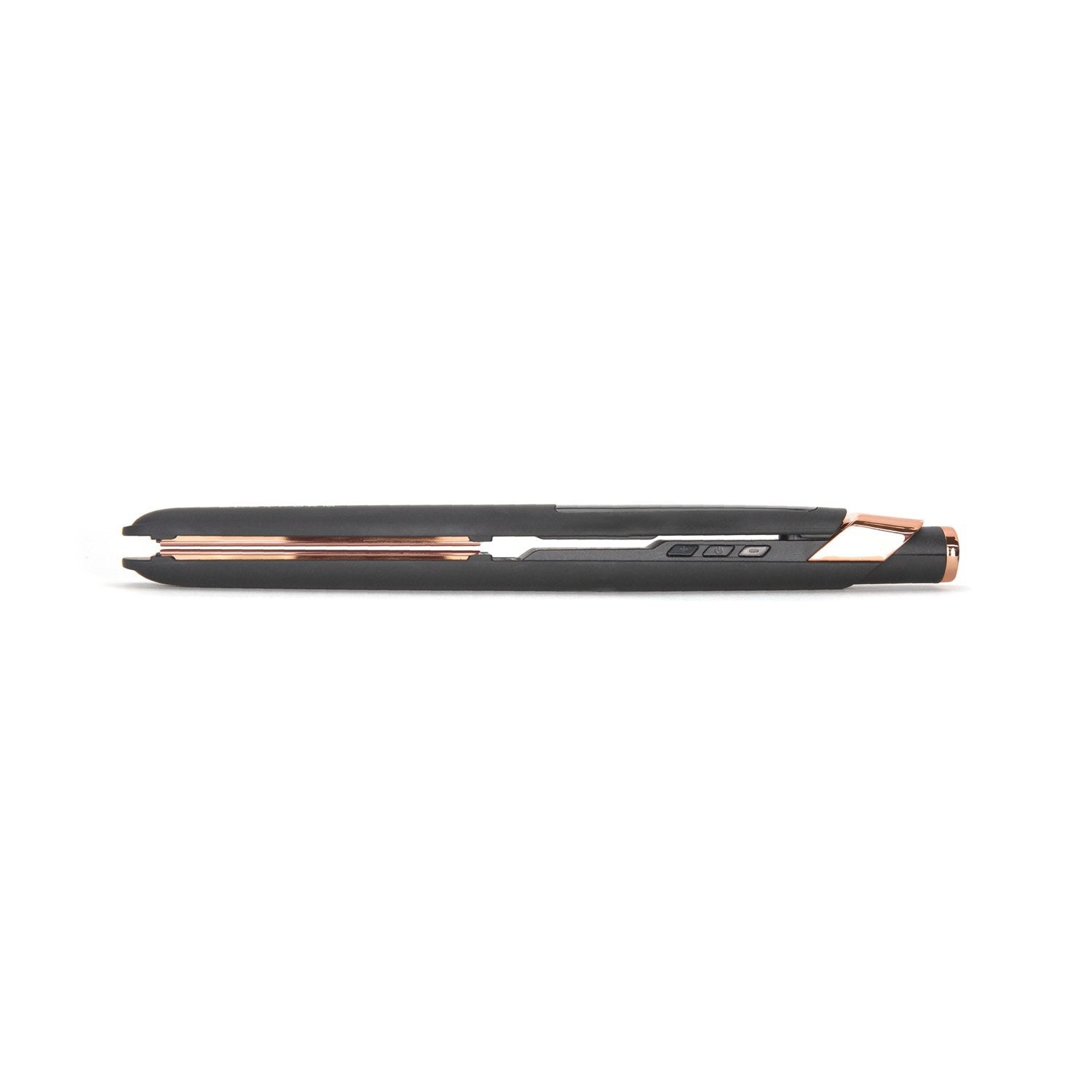 Titanium Flat Iron - Rose Gold - Side View