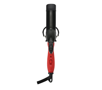 Tourmaline Ceramic Mini Red Curling Iron - front view