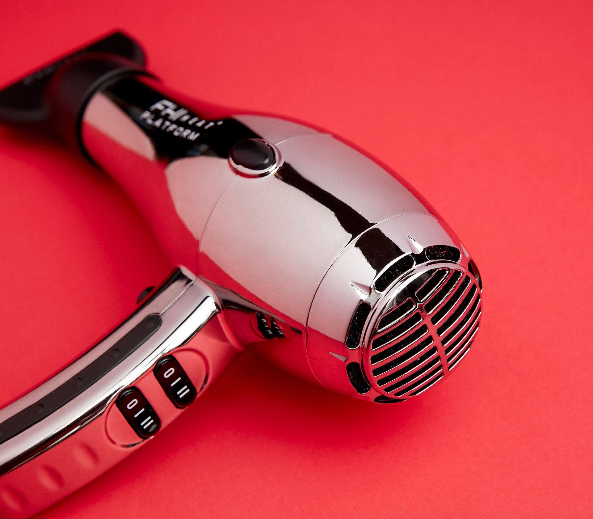 Nano Salon Pro 2000 Hair Dryer - Limited Edition: Chrome - perspective view