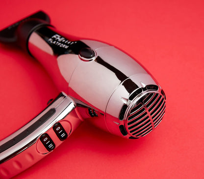 Nano Salon Pro 2000 Hair Dryer - Limited Edition: Chrome - perspective view