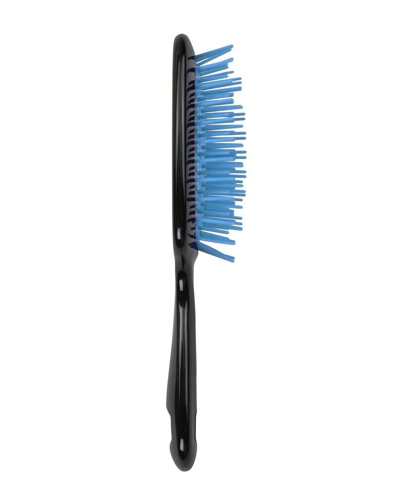 Lange Black and Blue Hair Styling Brush UNbrush Detangling Hair Brush - Ocean – FHI Heat Pro main image 3